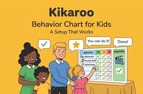 Behavior chart for kids