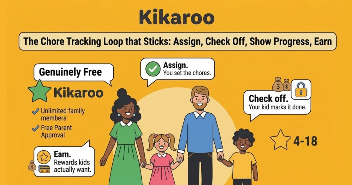 How to track your kids' chores with a chore tracker app