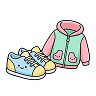 Put on your shoes and jacket