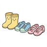 Organize shoes