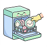 Load dishwasher