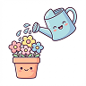 Water flowers