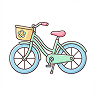 Put away the bicycle